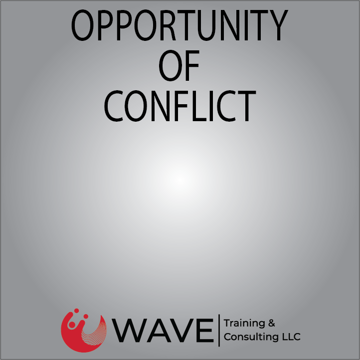 The Opportunity of Conflict